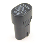 82250_GMBH, Batteria per MAKITA TD020, BL7010, Li-ion, 7,2V, 1500mAh, 10,8Wh, black