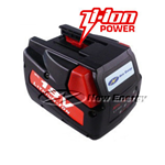 N-P1880, Batteria trapano per MILWAUKEE 18V 2,0Ah Li-Ion. Marca: New Energy