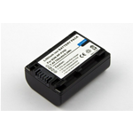 40951_GMBH, Batteria per SONY NP-FV50, Li-ion, 7,4V, 700mAh, 5,2Wh, dark grey.