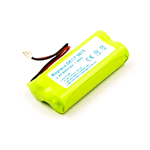 23002_GMBH, Battery for AUDIOLINE Dect 5015, NiMH, 2,4V, 800mAh, 1,9Wh