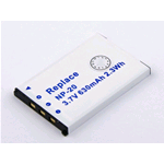 41200_GMBH, Battery for CASIO NP-20, Li-ion, 3,7V, 630mAh, 2,3Wh