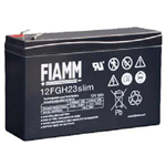 12FGH23SLIM, FIAMM Batteria ermetica al piombo High rate discarge 12V 5,0Ah. Fasto 4,8mm.