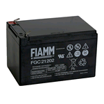 FGC21202, FIAMM Batteria ermetica al piombo Ciclica 12V 12Ah. Faston 6,3mm.
