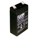 FG10381, FIAMM Lead Acid Battery 6V 3.8Ah. Faston 4.8mm.