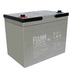 12FGL33, FIAMM Batteria ermetica al piombo 12V 33Ah. Long Life. Vita di progetto: 10-12 anni a 20°C