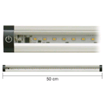 930301, Barra Led con Interruttore 12V 5W 4000K 50cm Inclinabile. Marca: Alcapower
