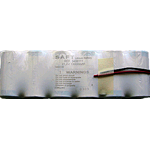 SAFT 6LSH20 Primary lithium-thionyl chloride (Li-SOCI2), spiral cell. 21.6V 13Ah with cables