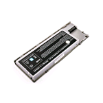 50305_GMBH, Batteria DELL Latitude D620, Li-ion, 11,1V, 4400mAh, 48,8Wh, grey metallic