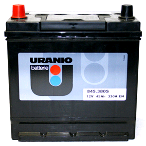 Vendita 845.380S, Batteria Auto Uranio (by Fiamm) 12V 45Ah. 330A