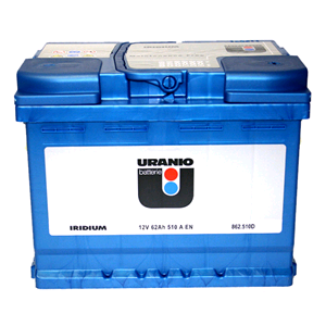 Vendita 860.540S, Batteria Auto Uranio (by Fiamm) 12V 60Ah. 540A EN Polo  Pos.: SX. Cod. 7902911. Gruppo Dim.: D23X. Fis. Base: B01-INT. Uranio -  860.540S