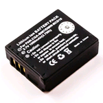 40742_GMBH, Batteria per PANASONIC CGA-S007, DMW-BCD10, Li-ion, 3,7V, 1000mAh, 3,7Wh