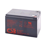 CSB GP12120F2, Batteria AGM ermetica ricaricabile al piombo 12v 12Ah. Term. Faston 6,3mm. CSB (Hitachi Chemical Group)