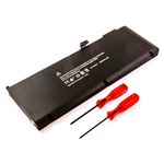 53133_GMBH, Batteria per MacBook Pro 15.4 inch. A1382, Li-Po, 10,95V, 7100mAh, 77,5Wh, black