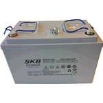 SKB SKC12-115D, Batteria AGM ciclica (deep cycle) ermetica al piombo 12v 110Ah. (5 hr.) , 115Ah. (20hr.) Term. Round M8