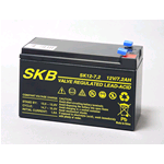SKB SK12-7,2, Batteria AGM ermetica ricaricabile al piombo 12v 7,2Ah. Term. Faston 4,8mm.