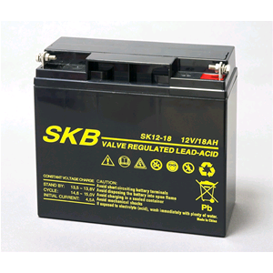 SKB Batteria AGM ermetica al piombo 12V 18Ah SKB per trattorino tosaerba tagliaerba 