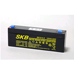 SKB SK12-2,3, Batteria AGM ermetica ricaricabile al piombo 12v 2,3Ah. Term. Faston 4,8mm.