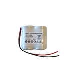 SAFT 2LSH20P Pacco batteria SAFT lithium-thionyl chloride (Li-SOCl2), D-size, 3,6V, 26Ah. con uscita cavi 30cm.