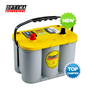 YTS4.2, YT S 4.2 (8012-254), Batteria Optima YELLOWTOP AGM Spiralcell  Technology, 12V 55A, 765A EN