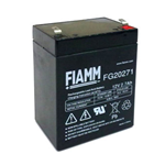 FG20271, FIAMM Batteria ermetica al piombo 12V 2,7Ah. Faston 4,8mm.