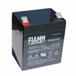 FG20451, FIAMM Batteria ermetica al piombo 12V 4,5Ah. Faston 4,8mm.