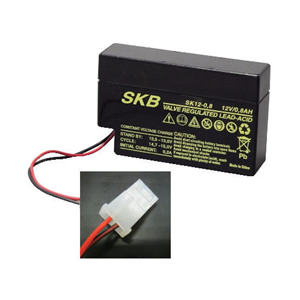 SKB Batteria SKB al piombo ricaricabile 12V 0,8Ah per sistemi di emergenza 