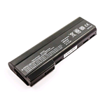 53737_GMBH, Battery HP EliteBook 8560p, Li-ion, 10,8V, 6600mAh, 71,3Wh, black