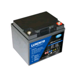 LGB12-40 batteria AGM ermetica ricaricabile al piombo 12v 40Ah. Term. Round M6. Designed Floating Life: 8 anni.