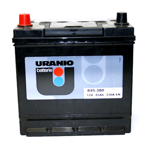 Vendita 845.380D, Batteria Auto Uranio (by Fiamm) 12V 45Ah. 330A