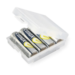 4000740, Ansmann, Portabatterie 4X per conservare fino a 4 batterie Stilo o Ministilo