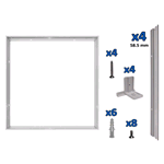 930417 (AP7004KIT), Kit cornice/telaio per soffitto o parete 600x600 mm.