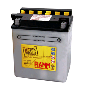Vendita Fb14 Batteria Moto Fiamm Fb14 Motorenergy Serie Fb 12v 14 Ah 10hr 150a Cca 18 C Polo Positivo Sx Fiamm Moto Fb14