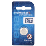 CR1632-BL1 RENATA, Blister of 1 Lithium Battery Renata CR1632