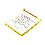 30930_GMBH, Battery ZTE Blade A512, Li-Polymer, 3,85V, 2540mAh, 9,8Wh, built-in, w/o tools