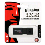 Kingston DTI100G3/32GB, chiavetta di memoria 32 GB colore nero USB 3.0 High Speed