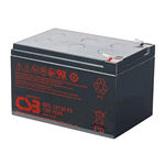 GPL12120F2, Batteria AGM ermetica ricaricabile al piombo 12v 12Ah. Faston 6,3mm. Vita di progetto: 6-9 anni, CSB (Hitachi Chemical Group)