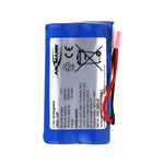 2447-3033-02 Ansmann, Batteria Ricaricabile Li-Ion  3,7V 5200mAh Type 1S2P con Safety Board, certificata UN 38.3 e IEC 62133-2:2017