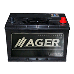 D31-105DSMF, AGER, Batteria avviamento per Auto e Furgoni sigillata MF 12V 105Ah 850A EN DX. Dim.30,1x17,5xH.21,5cm