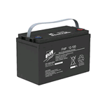 FHP12-90 FAAM, Batteria AGM VRLA Ermetica Ricaricabile al Piombo 12V 90Ah (20 hr.) M6. Contenitore di tipo ABS resistente agli urti e ritardante la fiamma secondo la UL94:V0 IEC 707. Vita di progetto >10-12 anni (a 20°C) 