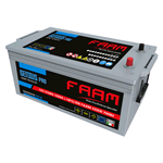 70092 FAAM, Batteria camion e trattore 12V 210Ah (20h) 1250A FLOODED-S3 serie GENIUS PRO POL. SX, B00. Made in Italy