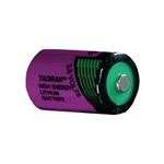 SL-350/S TADIRAN, Lithium battery, Li-SOCl2, Size: 1/2AA, 3.6V, 1.2Ah. Max. cont. discharge current 6mA