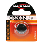 5020122, Blister 1 pila litio bottone size CR2032 3V. Marca: Ansmann