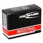 1502-0006 Ansmann Industrial Scatola 10 pile alkaline formato Stilo AA LR6