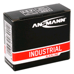 1501-0009 Ansmann Industrial Scatola 10 pile alkaline size Ministilo AAA LR03