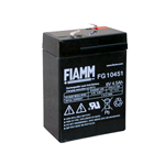 FG10451, FIAMM Batteria ermetica al piombo 6V 4,5Ah. Faston 4,8mm.