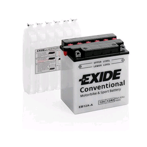 Vendita EB12-A-A, Batteria Moto EXIDE Conventional 12 Volt 12 Ah