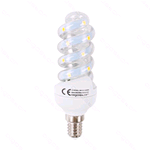 AIG004896, Lampadina a LED E27 Spirale 5W E14 Bianco Freddo 6400K, 490 lm 230Vac