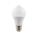 AIG183622, Lampadina a LED E27 con sensore di movimento 12W Bianco Caldo 3000K, 950 lm 230Vac, 230Vac Angolo: 280°