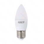 AIG179052, Lampadina a LED Oliva E27 7W Bianco Freddo 6400K, 560 lm 230Vac