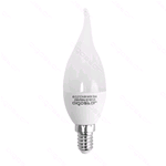 AIG176310, Lampadina a LED Fiamma E14 3W Bianco Caldo 3000K, 240 lm 230Vac